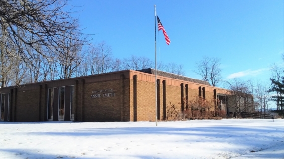 Synagogue in Winter