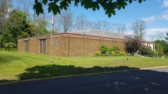 Synagogue in Spring